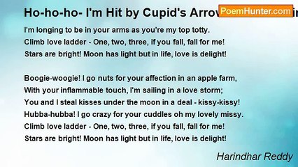 Harindhar Reddy - Ho-ho-ho- I'm Hit by Cupid's Arrow With a Feeling Bling-bling!