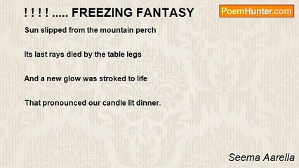 Seema Aarella - ! ! ! ! ..... FREEZING FANTASY