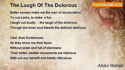 Abdul Wahab - The Laugh Of The Dolorous