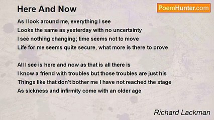 Richard Lackman - Here And Now