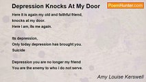 Amy Louise Kerswell - Depression Knocks At My Door