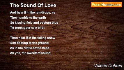 Valerie Dohren - The Sound Of Love