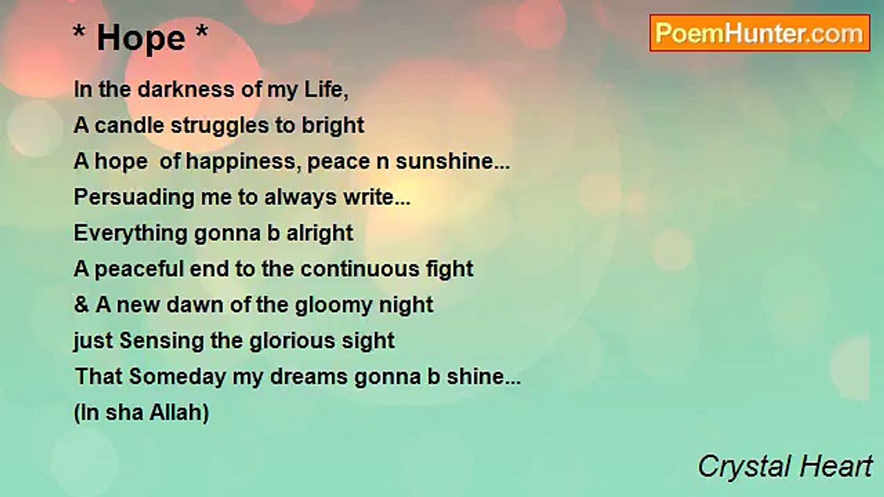 Crystal Heart - * Hope *