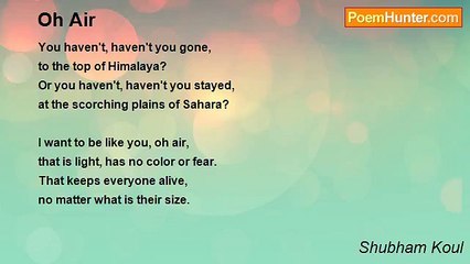 Shubham Koul - Oh Air