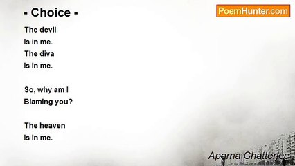 Aparna Chatterjee - - Choice -