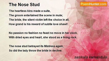 sasikala kamandula - The Nose Stud