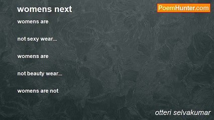 otteri selvakumar - womens next