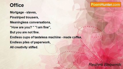 Reshmi Bhowmik - Office