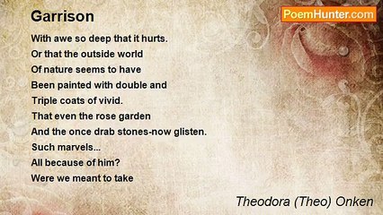 Theodora (Theo) Onken - Garrison