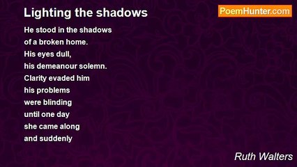 Ruth Walters - Lighting the shadows