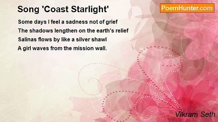Vikram Seth - Song 'Coast Starlight'