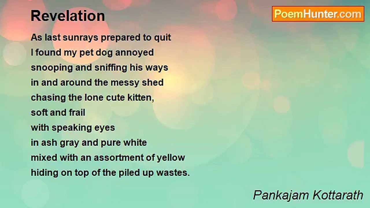 Pankajam Kottarath - Revelation