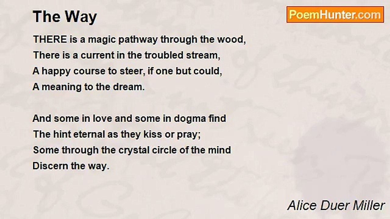 Alice Duer Miller - The Way