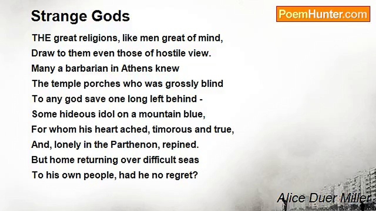 Alice Duer Miller - Strange Gods
