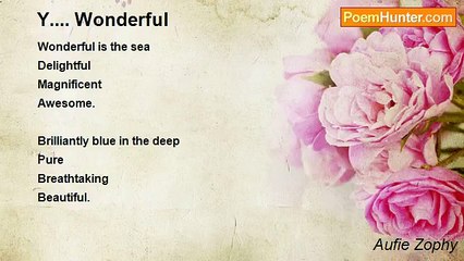 Aufie Zophy - Y.... Wonderful