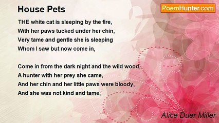 Alice Duer Miller - House Pets