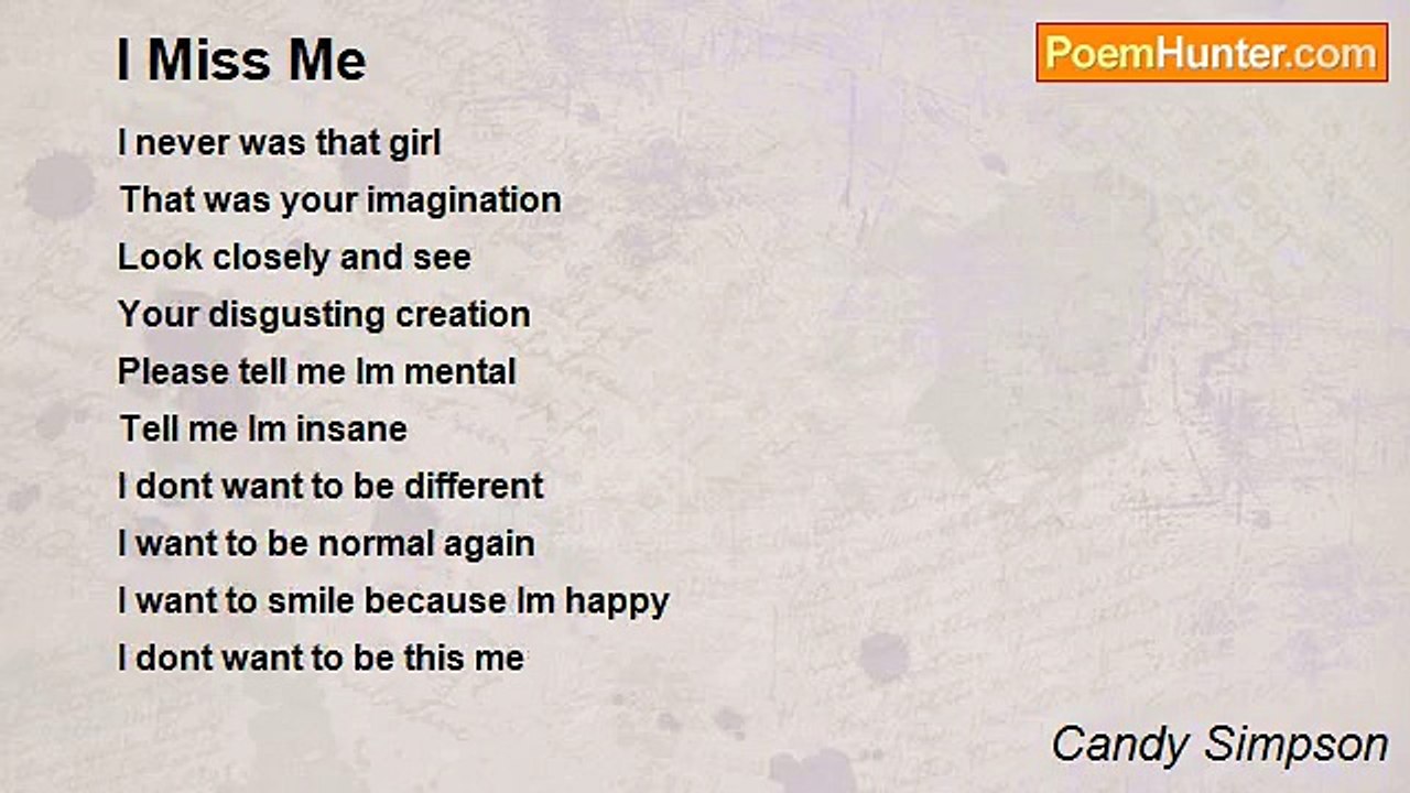 Candy Simpson - I Miss Me
