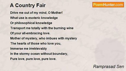 Ramprasad Sen - A Country Fair