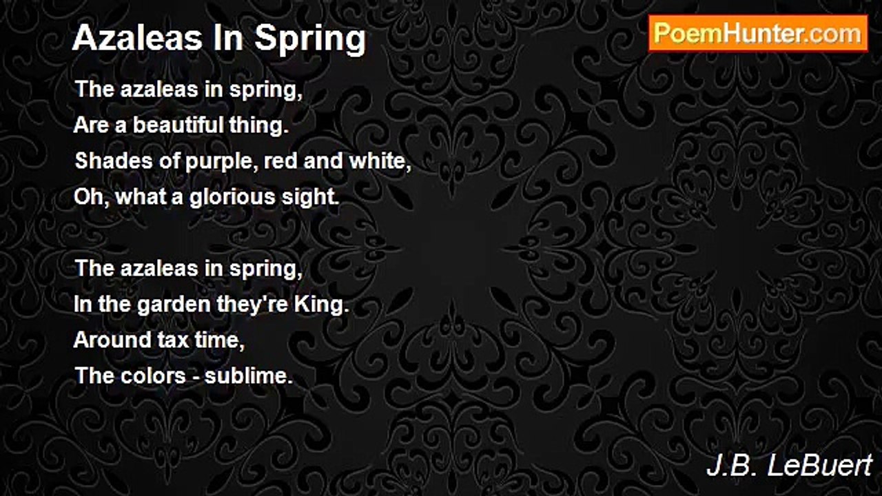 J.B. LeBuert - Azaleas In Spring