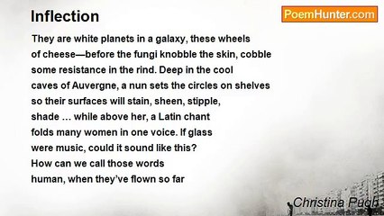 Christina Pugh - Inflection