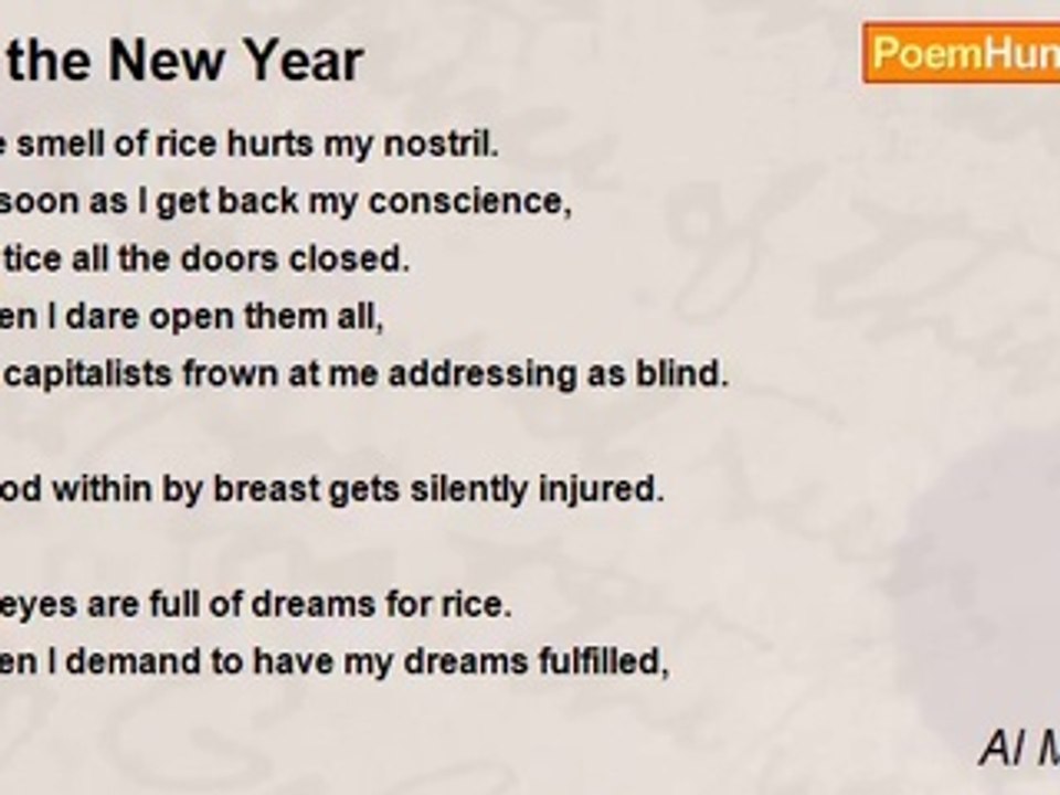 Al Mahmud - In the New Year