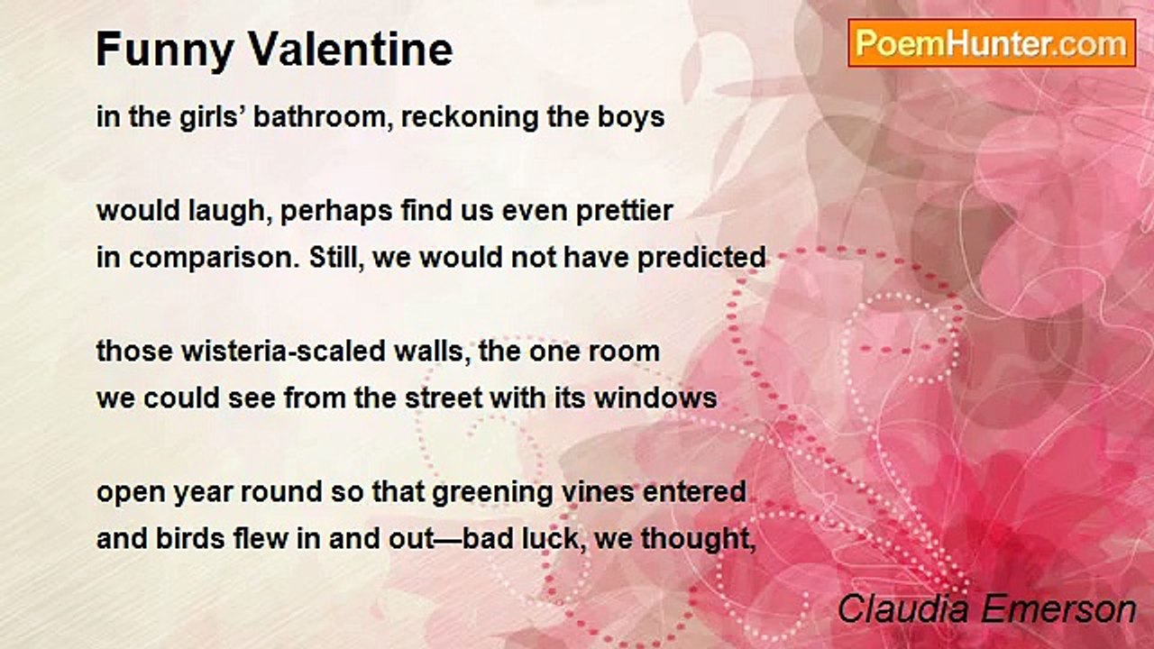 Claudia Emerson - Funny Valentine