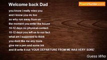Guess Who - Welcome back Dad