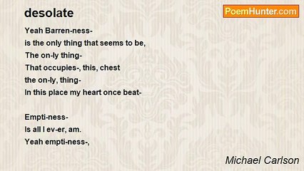 Michael Carlson - desolate