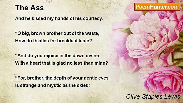 Clive Staples Lewis - The Ass