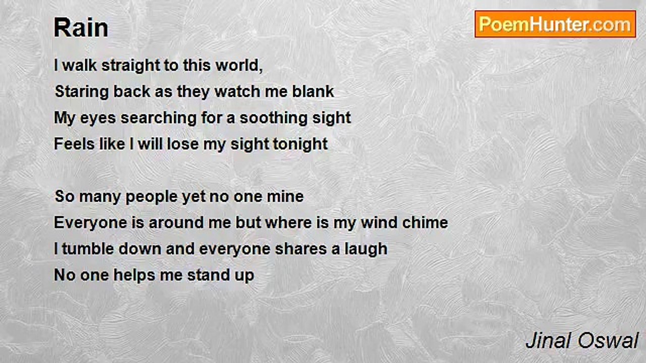 Jinal Oswal - Rain