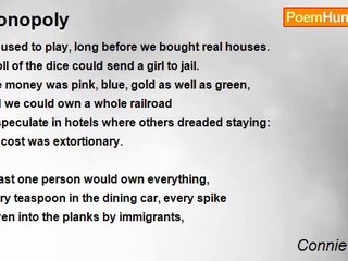 Connie Wanek - Monopoly