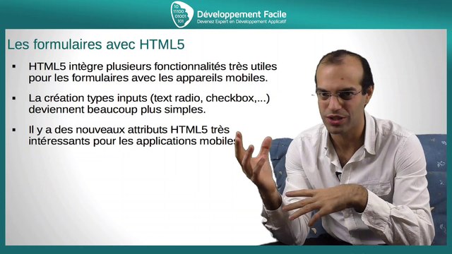 Utilisez les nouveautés HTML5 pour la Création des formulaires pour sites mobiles