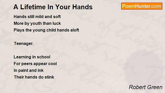 Robert Green - A Lifetime In Your Hands