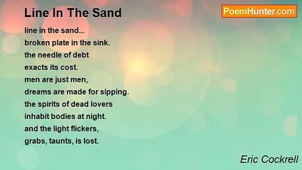 Eric Cockrell - Line In The Sand
