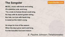 E. Pauline Johnson (Tekahionwake) - The Songster