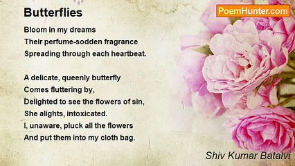 Shiv Kumar Batalvi - Butterflies
