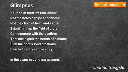 Charles Sangster - Glimpses