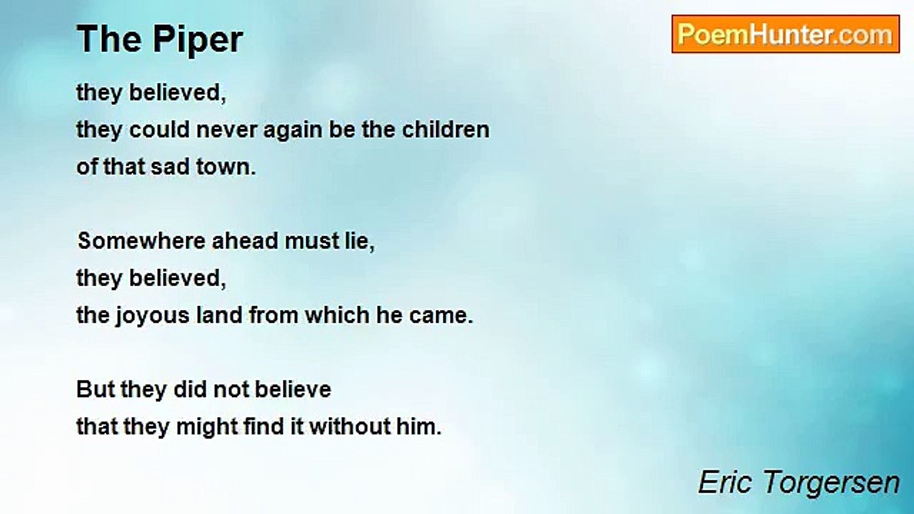 Eric Torgersen - The Piper