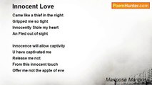 Mariposa Mariposa - Innocent Love