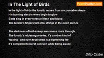 Dilip Chitre - In The Light of Birds