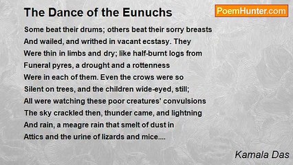 Kamala Das - The Dance of the Eunuchs