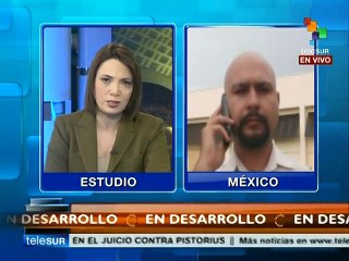 Marcha pro-Ayotzinapa se enfrenta con policías en Acapulco