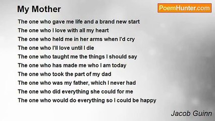 Jacob Guinn - My Mother
