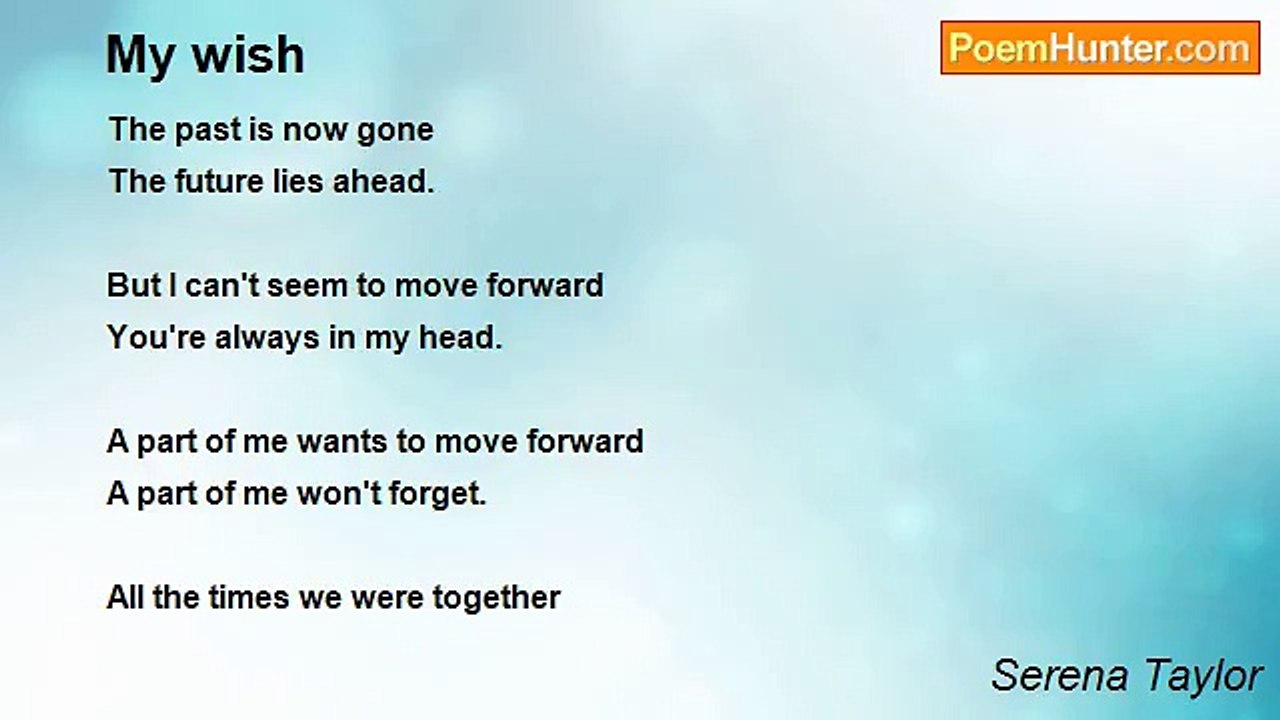 Serena Taylor - My wish