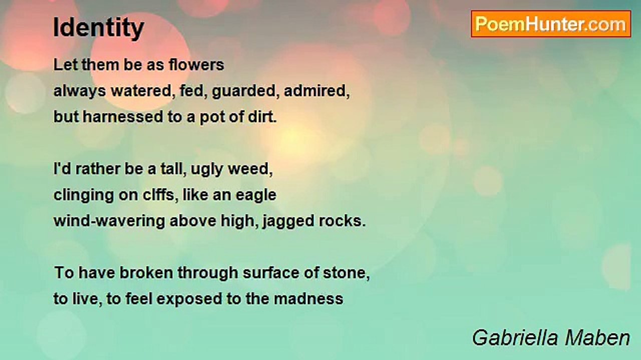 Gabriella Maben - Identity
