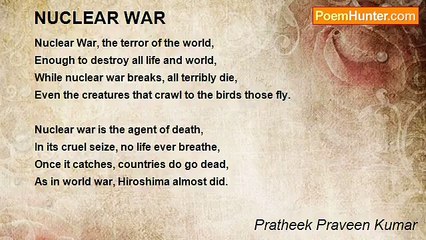 Pratheek Praveen Kumar - NUCLEAR WAR