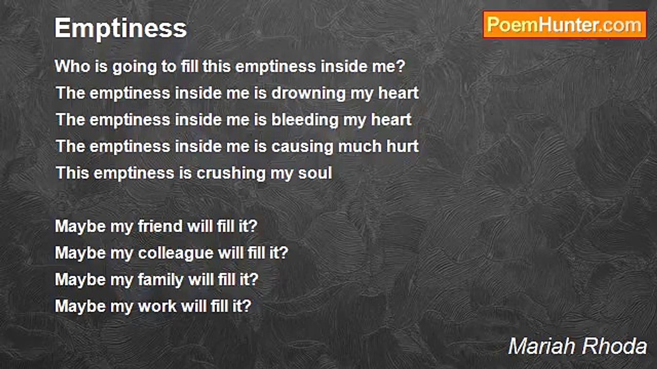 Mariah Rhoda - Emptiness
