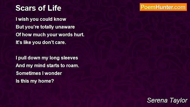 Serena Taylor - Scars of Life