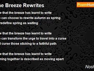 Noshi Gilani - The Breeze Rewrites