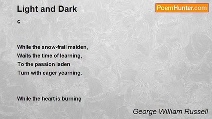George William Russell - Light and Dark